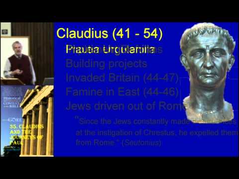 35. Claudius and the Journeys of Paul