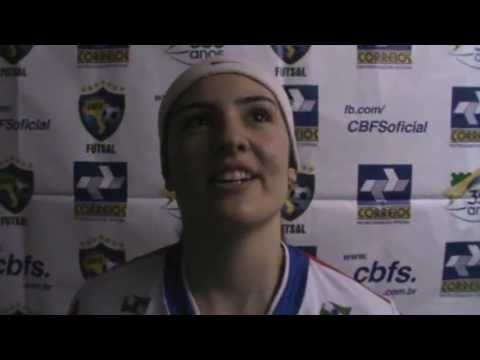 Emocionada, Je espera força da torcida paranaense na final da Taça Brasil Sub-20