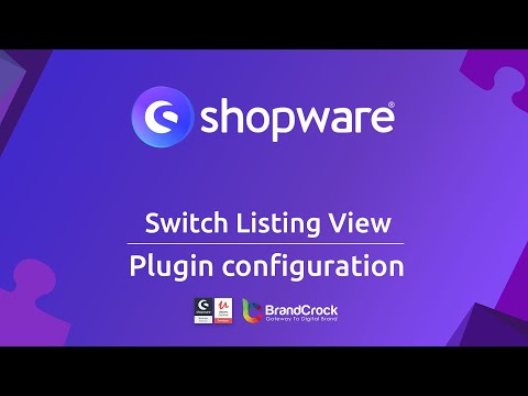Shopware 6 Plugin Switch Listing View
