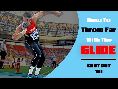 How Do You Throw Far With The Glide Shot Put? | Shot Put 101