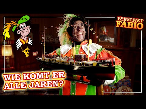 Wie komt er alle jaren? - Feestpiet Fabio Sinterklaasliedje