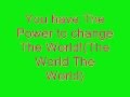 Winx club - the Power to change the world Lyrics ...