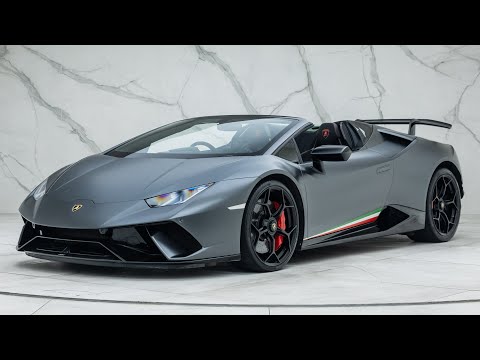 2018 Lamborghini Huracán LP640-4 Performante Spyder - Grigio Lynx - Engine & Exhaust Sound