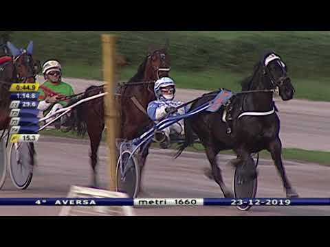 Aversa trotto 23 Dicembre 2019 - 4° Corsa