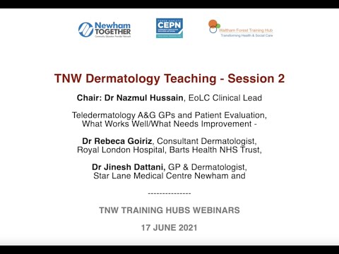 Dermatology Teaching   Session 2 - 17 June 21