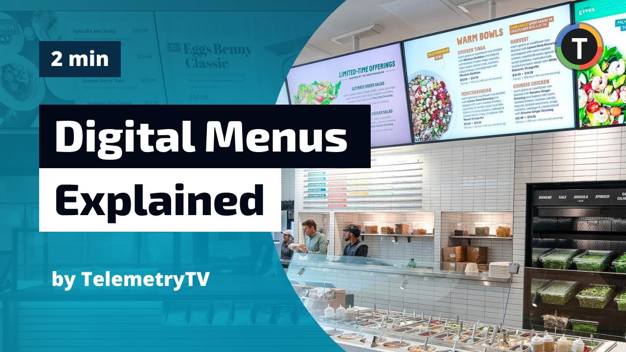 Digital Menu Boards Explained in Under 2 Minutes
