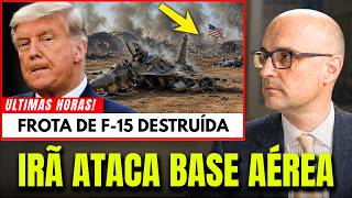 IRÃ DESTRÓI UMA FROTA INTEIRA DE CAÇAS F-15 DOS EUA APÓS ATAQUE A UMA BASE NA JORDÂNIA