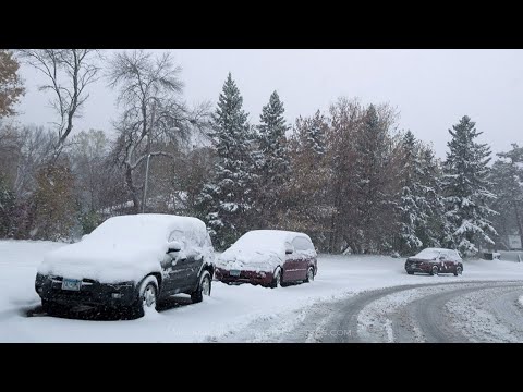 Winter Storm Warning Threatens Minneapolis Metro Area 10/20/20
