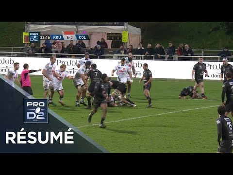 PRO D2 - Résumé Rouen-Colomiers: 29-33 - J16 - Saison 2019/2020