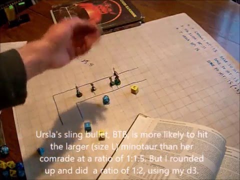 First Edition Advanced Dungeons and Dragons Combat and Initiative