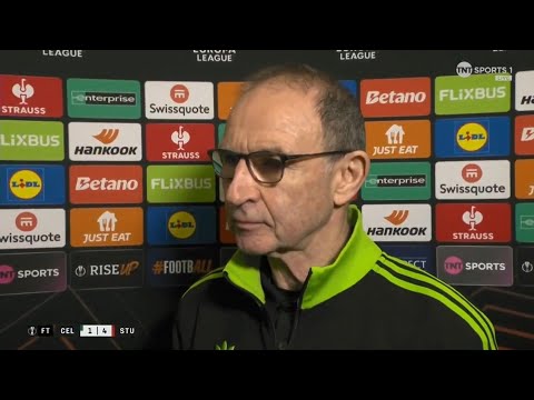 BRUTAL Martin O'Neill Post Match Interview CALLS OUT Fan Protest | Celtic 1-4 Stuttgart 