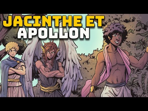 Apollo, Hyacinth and the Jealous God - Greek Mythology - History and Mythology in Comics