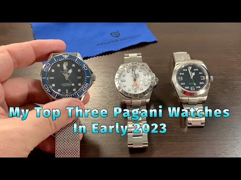 Top Three favorite Pagani watches in early 2023