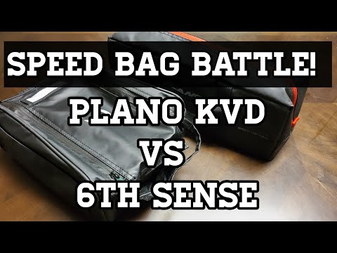 SPEED BAG BATTLE! Plano KVD vs 6th Sense, only one will win....