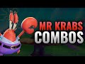 Mr Krabs Combos - Nickelodeon All Star Brawl 2 #nasb2