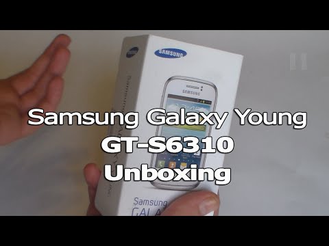 Samsung Galaxy Young (GT-S6310) Unboxing