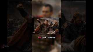 Caesar Rode the Wall in His Red Cloak So Every Soldier Could See Him #shorts #history #caesar