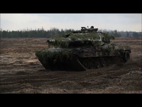 NATO’s Enhanced Forward Presence Battlegroup Training in Latvia