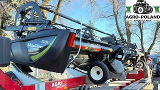 MACDON FD 135 FlexDraper - 2021 - 10,7 m - Claas Lexion adaptáció
