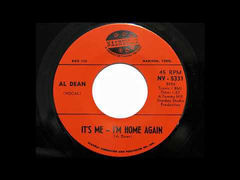 Thumbnail for Al Dean - It's Me - I'm Home Again (Nashville 5331)