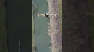 DJi Mavic Air 2s Drone Flying Fun Lake Birds Swans Bedford England #shorts #vertical 18