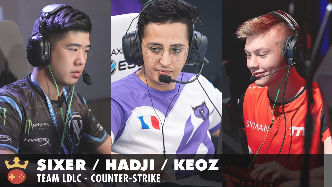 Video of Interview with SIXER, hAdji, and Keoz from Team LDLC at IEM Cologne 2021