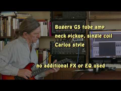 Bugera G5 tube amp, drive channel demo