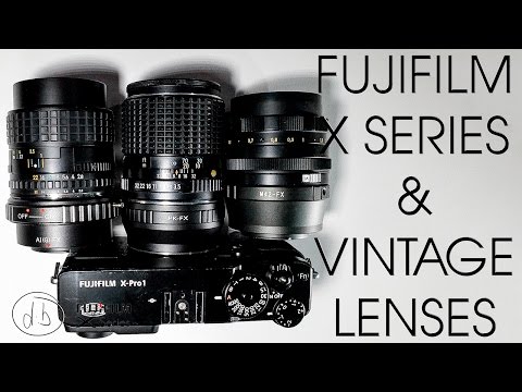Fujifilm X Series with Vintage Lenses - Getting Started
