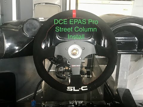 Superlite SLC Build 025 DCE Pro Street EPAS Steering Column Install Part 2