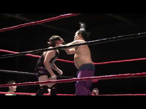 ASW April Armageddon 2018 Great Kasaki vs Beef Boy Elliot Tyler