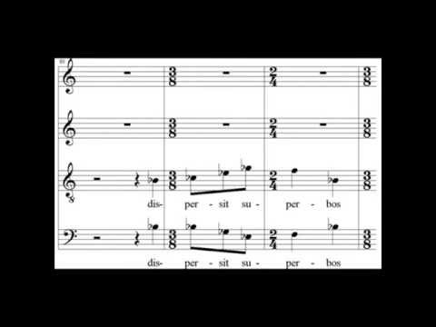 Rutter: Fecit potentiam in brachio suo ... et exaltavit humiles