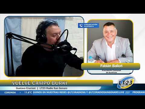 Fabián Ballori: cultura, fútbol y reclamos por la situación económica de Bustinza