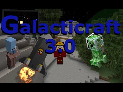 Minecraft|Galacticraft! Mod 3.0 Review (Moon, Rovers, Terra Forming, And More)