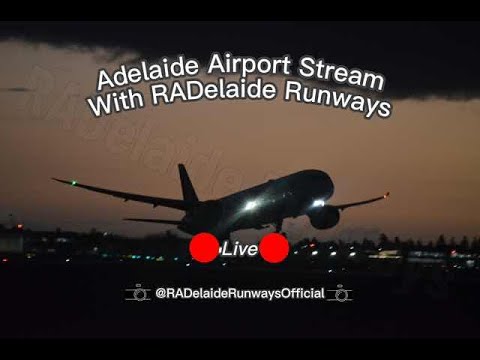 🔴🔴✈️LIVE PLANESPOTTING @ ADELAIDE AIRPORT : WITH RADELAIDE RUNWAYS✈️🔴🔴