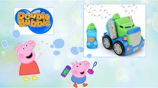 Мыльные пузыри !!! Машина грузовичок - генератор мыльных пузырей Double Bubble Truck)))