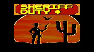 AMSTRAD CPC += SHERIFF DUTY =+ CPCRetroDev 2023