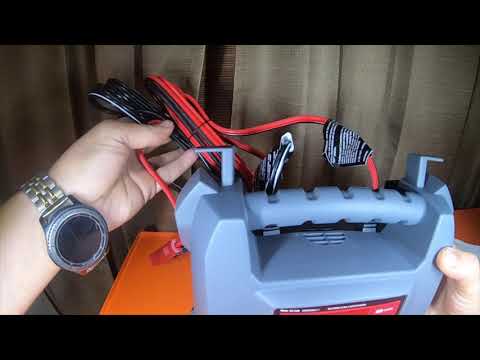 Tools - Amazon - Schumacher Battery Charger N Maintainer SC1280 Info N Unboxing - 8 28th 20