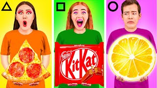 Geometric Shape Food Challenge | Kitchen War by TeenChallenge