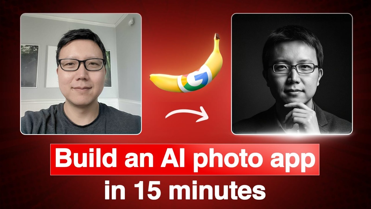Full Tutorial: Build an AI Headshot App in 15 Minutes (Google Nano Banana)
