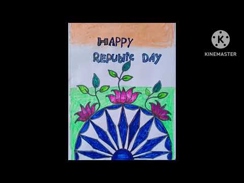 Easy👌 Republic Day special drawing# Ashok Chakra drawing #amala 😍#art# national flower lotus drawing