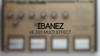 Video thumbnail for Ibanez UE 305 Multi Effect Guitar Effects Pedal Demo by Pedal of the Day