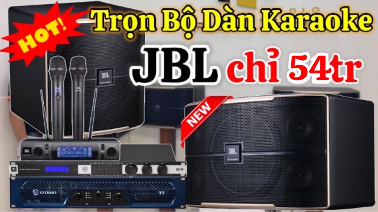 Video bộ dàn karaoke sử dụng loa sub JBL Pasion 12SP