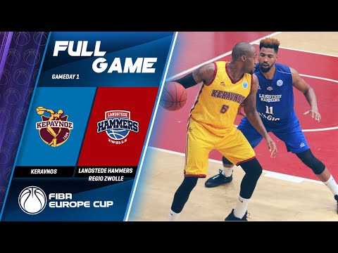 Keravnos v Ladstede Hammers Regio Zwolle - Full Game - FIBA Europe Cup 2019-20