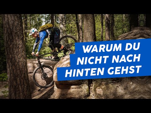 Warum du bei Abfahrten nicht nach hinten gehst! | MTB Fahrtechnik Tipps | Tutorial