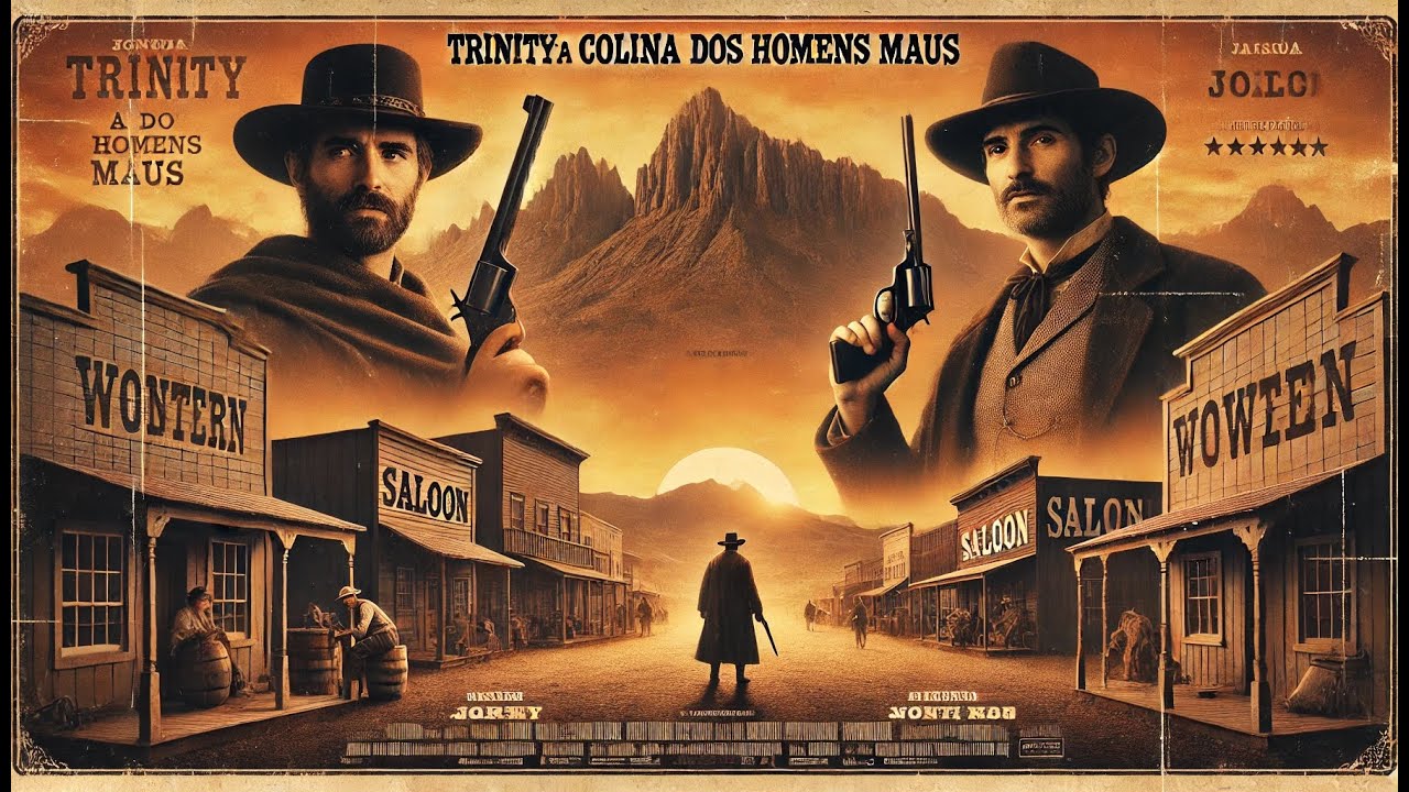 Trinity   A Colina dos Homens Maus  Film de Faroeste Dublado