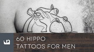 60 Hippo Tattoos Tattoos For Men
