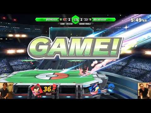 EVAC 24/1/20 - SSBU - KNG | Ghost (Mii Brawler) vs DF | Taicho (Greninja) - Grand Finals