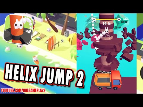Helix Jump 2 By Voodoo Gameplay Walkthrough Level 1 - 23 (iOS Android) - YouTube