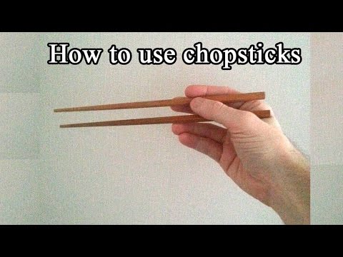 How to use chopsticks - Short and easy tutorial