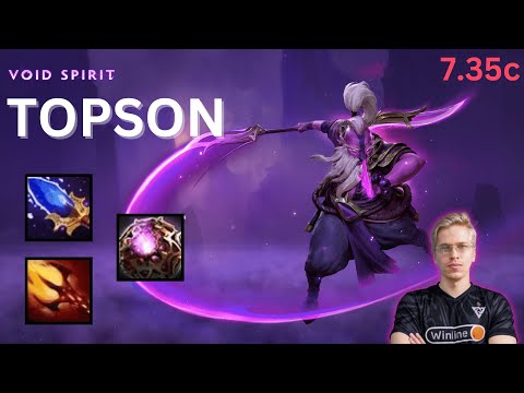Topson's Void Spirit Dominance with New Favorite Item Dagon: Witness the Ownage!